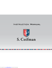 S.Coifman Movement Caliber 130 Instruction Manual