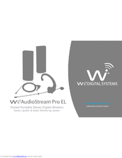 Wi Digital Systems AudioStream Pro EL Owner's Manual
