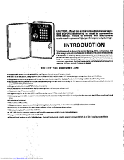 Intermatic ET7115 User Manual