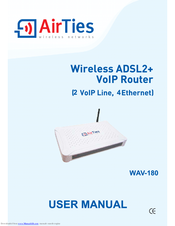 AirTies WAV-180 User Manual