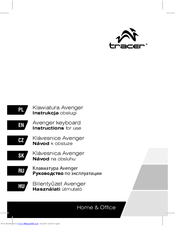Tracer Avenger Instructions For Use Manual