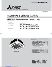 Mitsubishi Electric PLFY-P100VAM Service Manual