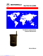 Motorola StarTAC130 Service Manual
