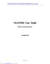 Tzone TZ-GTM01 User Manual