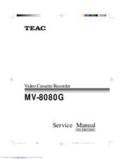 Teac MV-8080G Service Manual