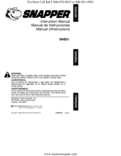 Snapper SNB31 Instruction Manual