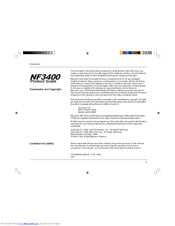 Micron PC NF3400 Product Manual