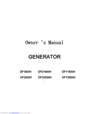 Ducar DF2500H Owner's Manual
