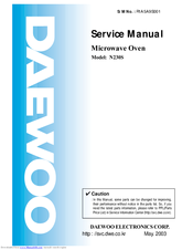 Daewoo N230S Service Manual