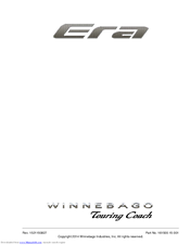 Winnebago Era User Manual