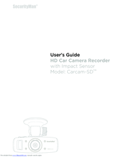 SecurityMan CARCAM-SD User Manual