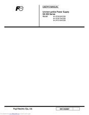 FE M-UPS050AD2B User Manual
