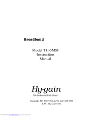 Hy-Gain MK2 Instruction Manual