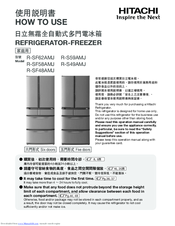 Hitachi R-SF58AMJ User Manual