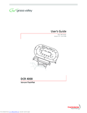 Grass Valley DCR 4000 Venom FlashPak User Manual