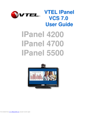 VTEL IPanel 5500 User Manual