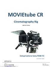 Kinomatik MOVIEtube CR Assembly Instruction Manual