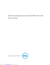 Dell PowerEdge Express Flash NVMe PCIe SSD User Manual