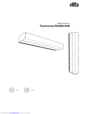 Frico Thermozone PA4200 Original Instructions Manual