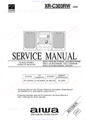 Aiwa XR-C303RW Service Manual