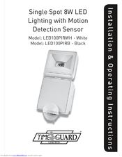 Time Guard LED100PIRRB Installation Instructions Manual