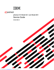 IBM 6E1 Service Manual