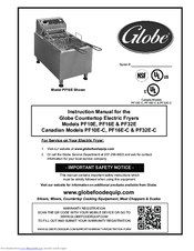 Globe PF16E-C Instruction Manual