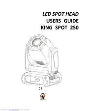 SM International KING SPOT 250 User Manual