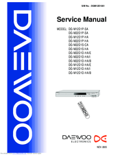 Daewoo DG-M12D1D-HA/E Service Manual