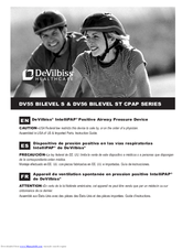 DeVilbiss IntelliPAP DV55 Bilevel S CPAP Series User Manual