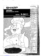 Sharp R-9H11 Operation Manual