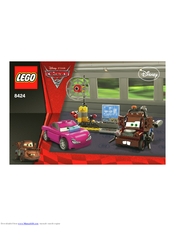 LEGO Cars 2 8424 Assembly Manual