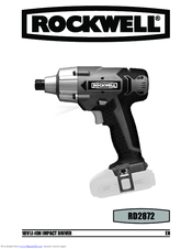 Rockwell RD2872 Manual