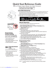 ACP ACE series Quick Start & Reference Manual