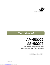 JAI AM-800CL User Manual