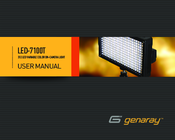 Genaray LED-7100T User Manual