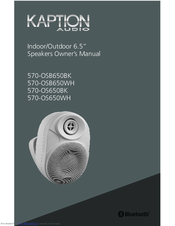Kaption Audio 570-OS650WH Owner's Manual