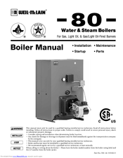 Weil-McLain 980 User Manual
