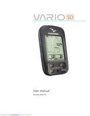 Flymaster Vario SD User Manual