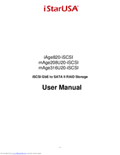 iStarUSA mAge316U20-iSCSI User Manual