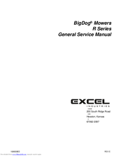 Excel BigDog R Series General Service Manual