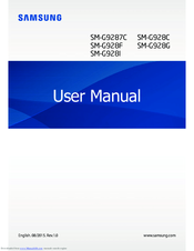 Samsung SM-G9287C User Manual