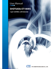 CTC Union SHDTU03b-ET100BS User Manual