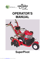 Sidewinder SuperPivot Operator's Manual