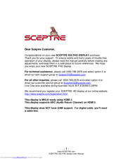 Spectrex X50 User Manual