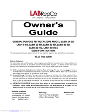 LabRepCo LABH?14?SD Owner's Manual