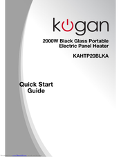 Kogan KAHTP20BLKA Quick Start Manual