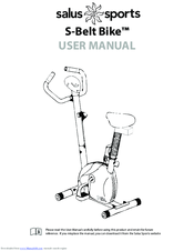 salus sports S-Belt Bike User Manual