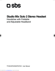 SBS Studio Mix Solo 2 User Manual