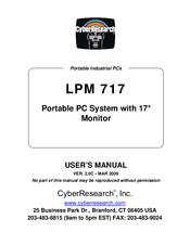 CyberResearch LPM 717 User Manual